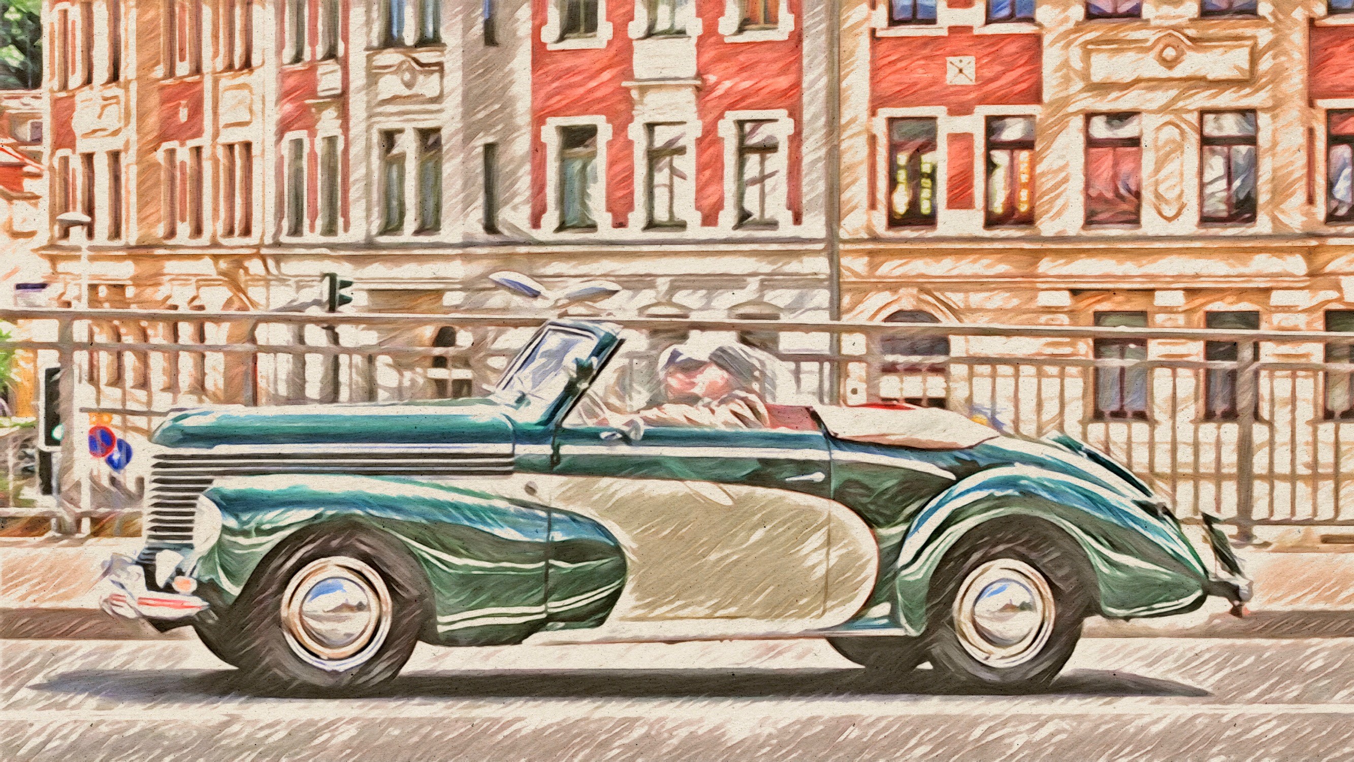 Gemeinsames Interesse am automobilem  Kulturgut